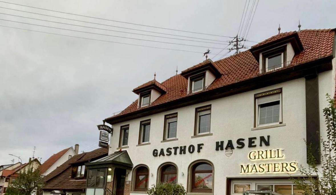 Gasthof Hasen Grill Masters Geislingen Bagian luar foto